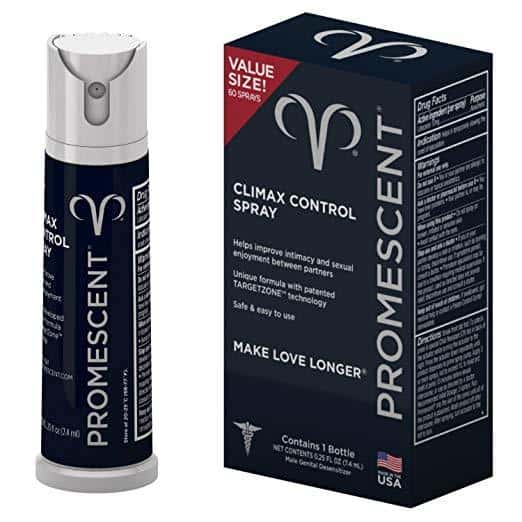 promescent bottle with box