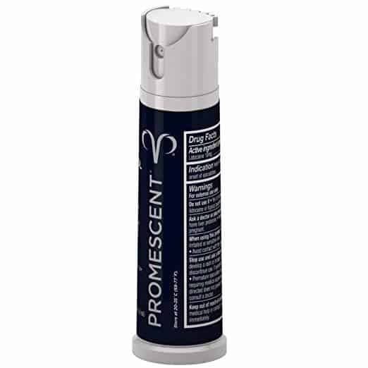 promescent full sized bottle