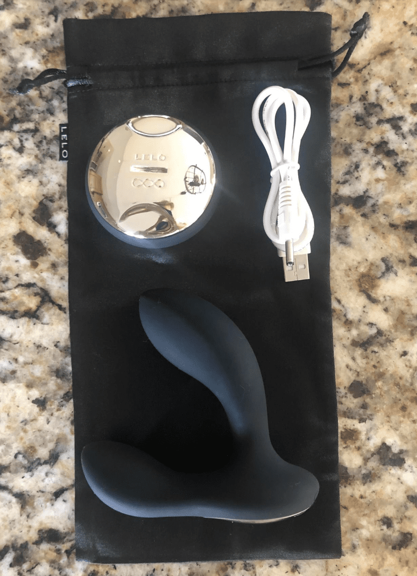 my lelo hugo prostate toy (black)
