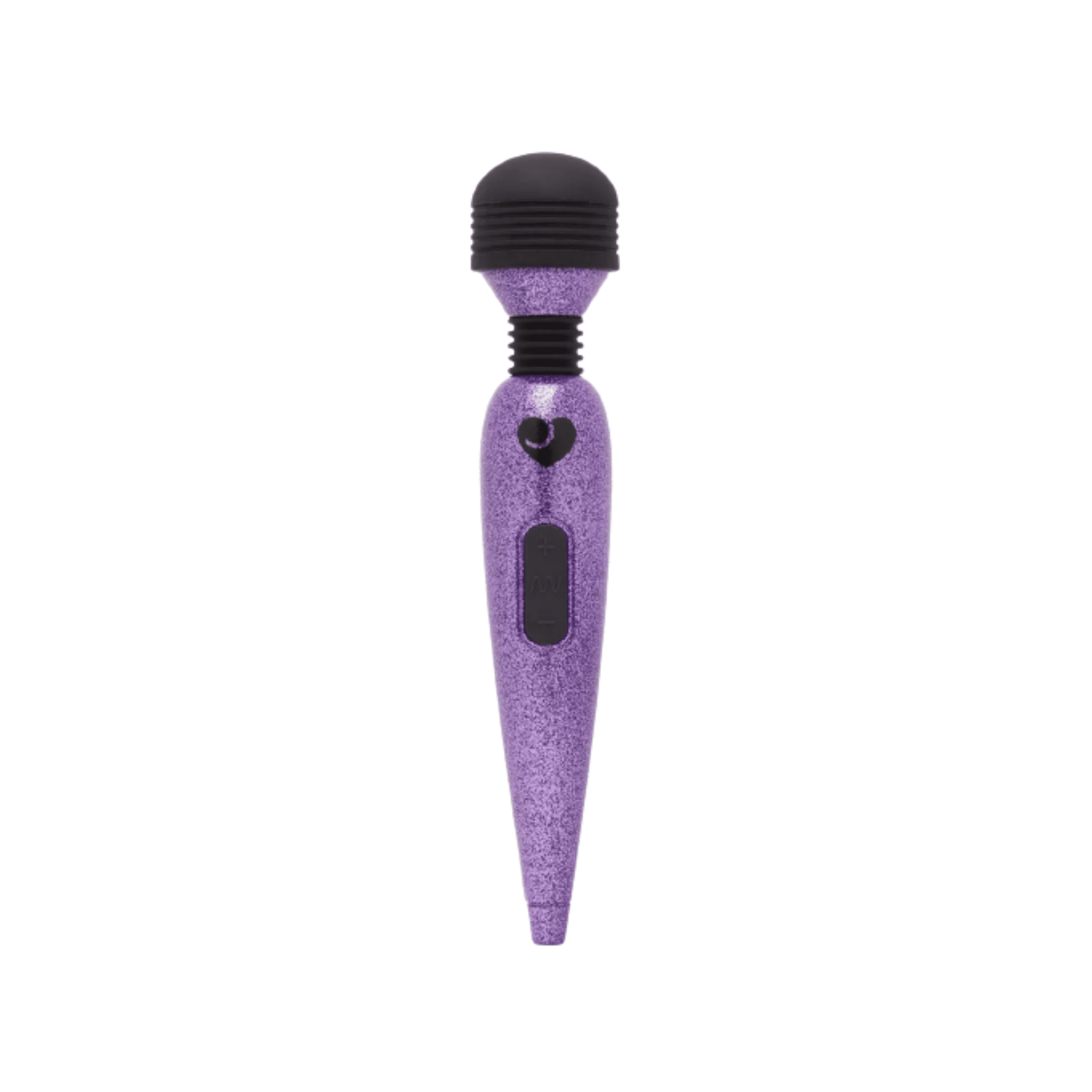 Lovehoney Deluxe Rechargeable Mini Glitter Massage Wand Vibrator