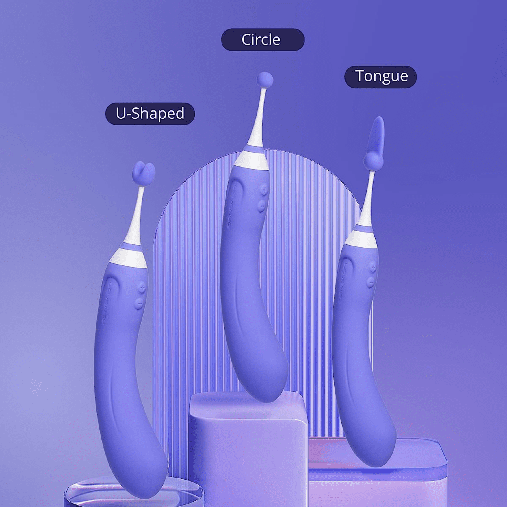 Image of Lovense Hyphy with three variations