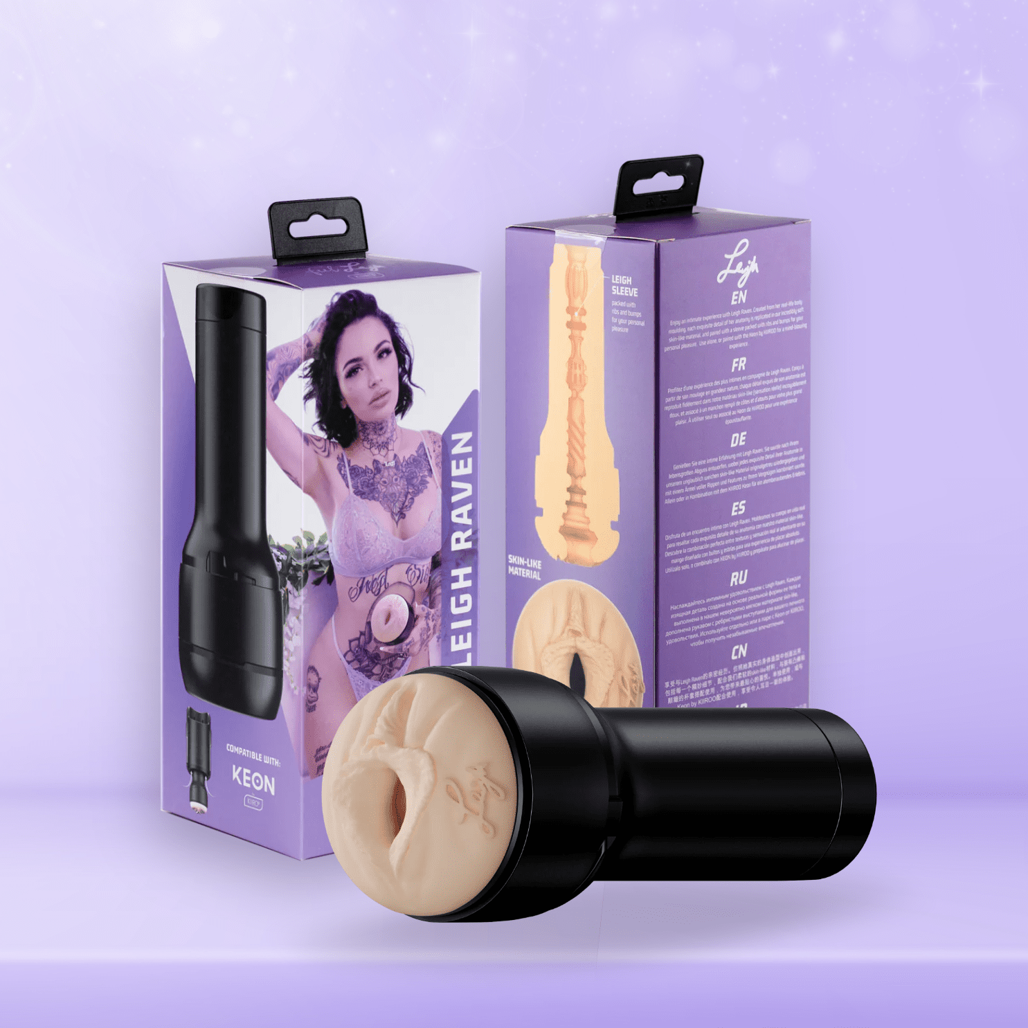 Kiiroo Feelstar Leigh Raven Sleeve - Intimate Pleasure