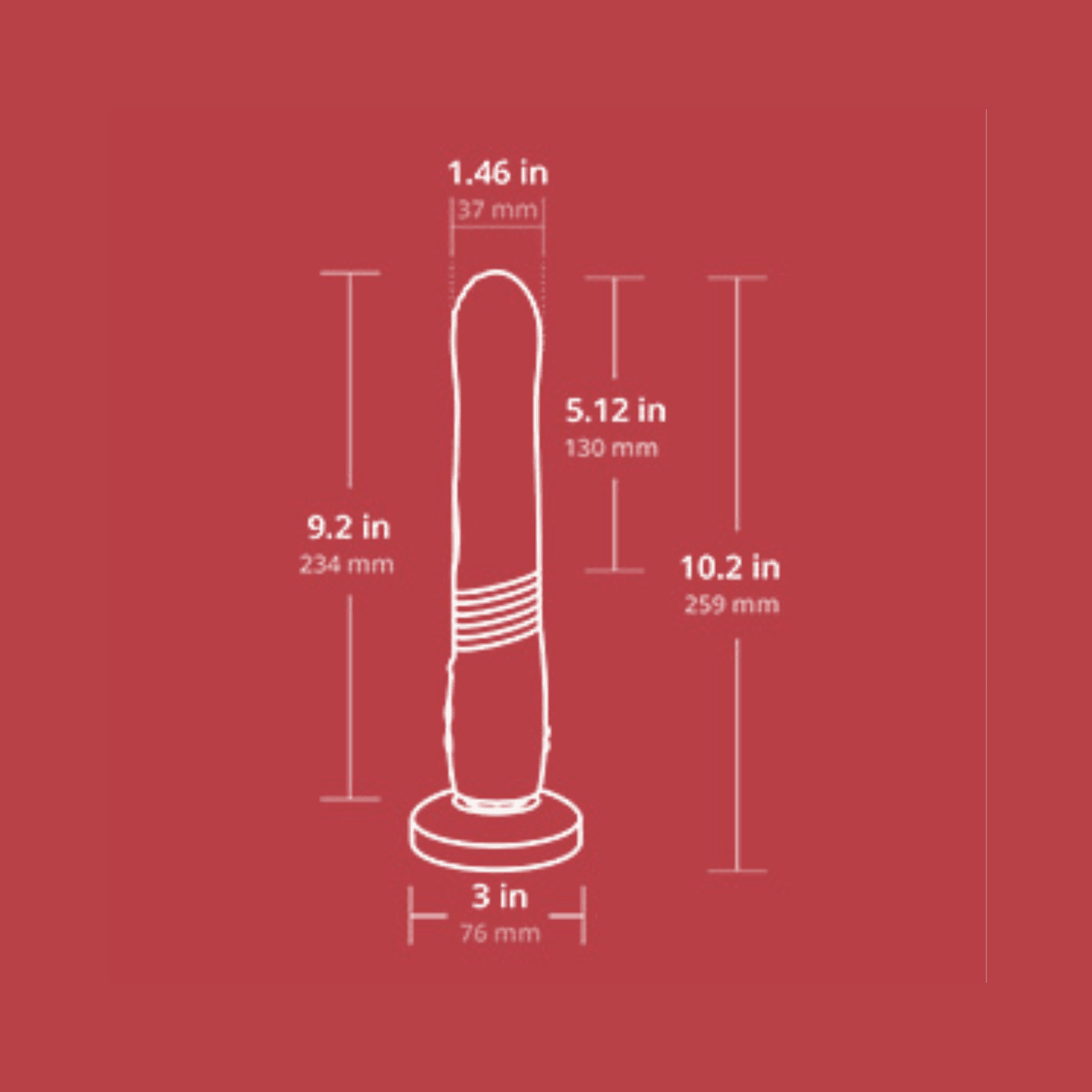 Lovense Gravity Size