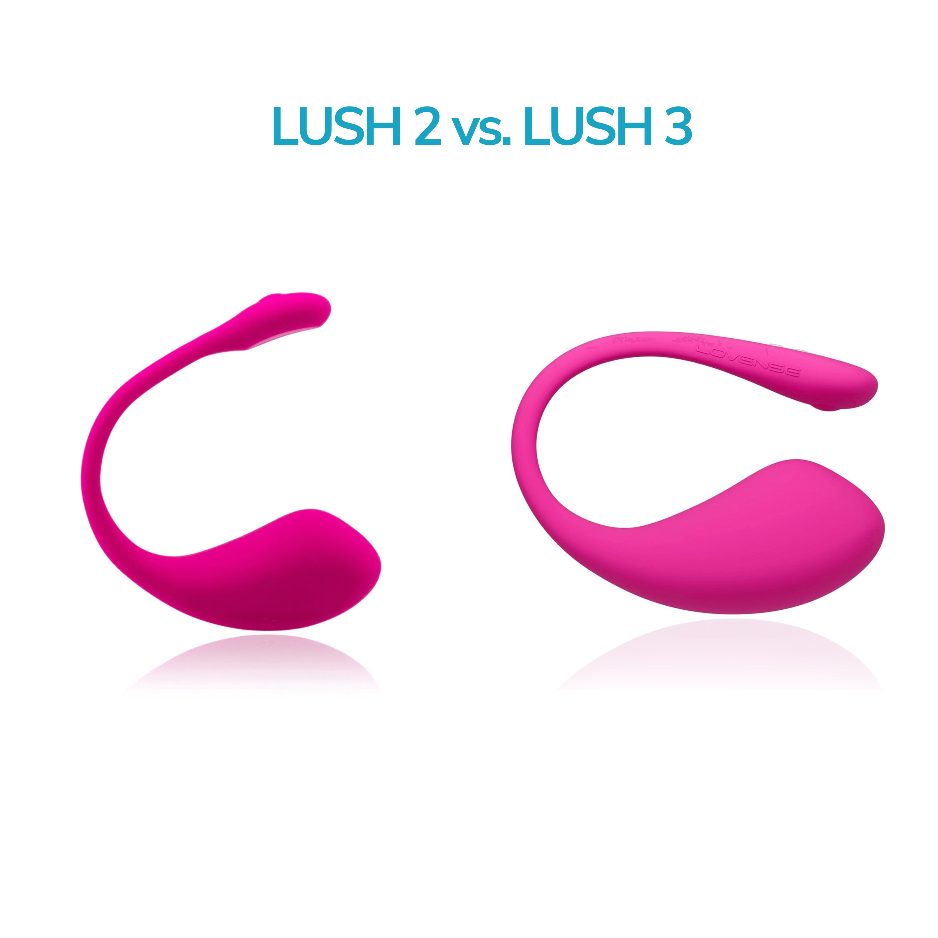 The Lovense Lush 2 versus Lush 3